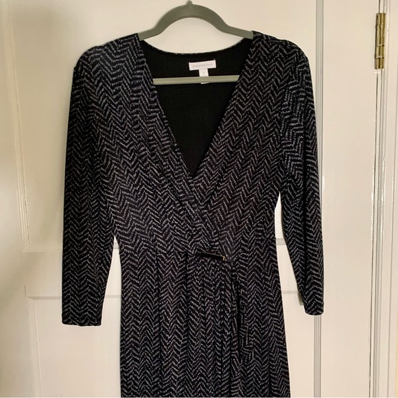 Charter Club 3/4 Sleeve Faux Wrap Dress Size M - Picture 1 of 6